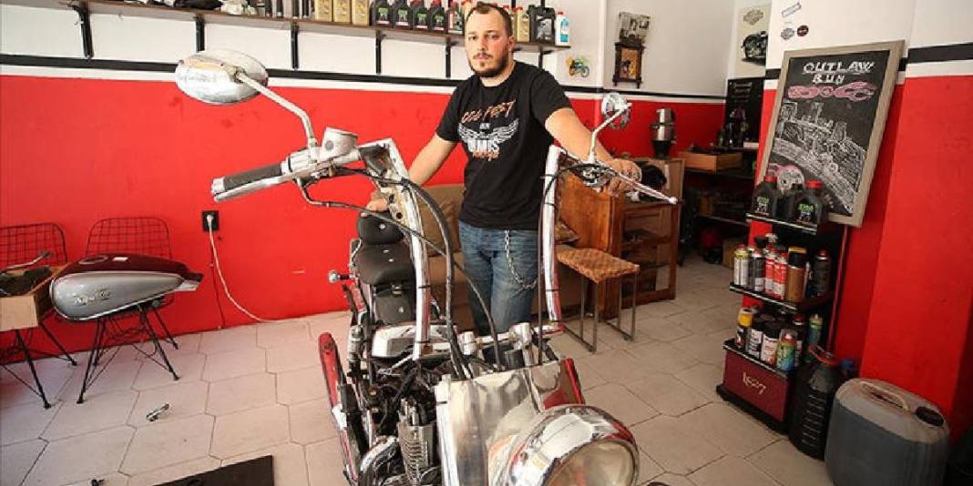 Tamirci bulamadı, kendi motorunu onararak başladı! Mecburiyetten mesleğe: Şimdi yeni kariyer yolunda… 5